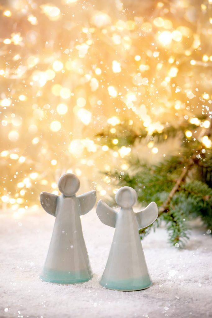 Ceramic Christmas angels
